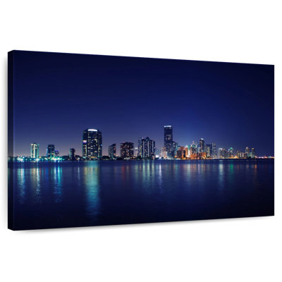 Sireci Miami Skyline Night