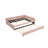 Upholstered Daybed with Trundle and Sturdy Wooden Frame Featuring Modern Diamond Grid Design for Bedroom or Guest Room Use.-2058711461