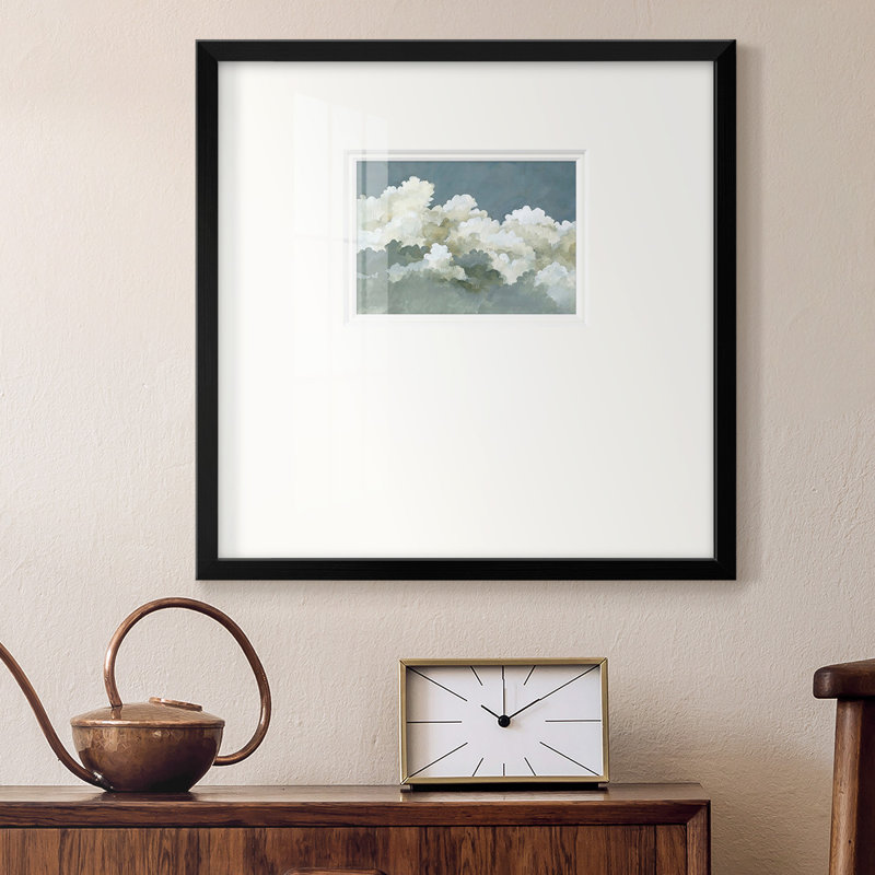 «Big Clouds Iiompemium», reproduction encadrée, H 17 po x l 17 po x P 1,25 po