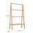 3 Tier Bathroom Wooden Towel Blanket Storage Rack with Bottom Shelf