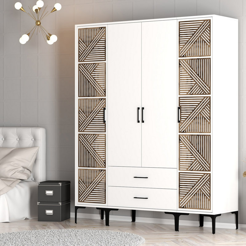 Armoire Ayreanna, Blanc