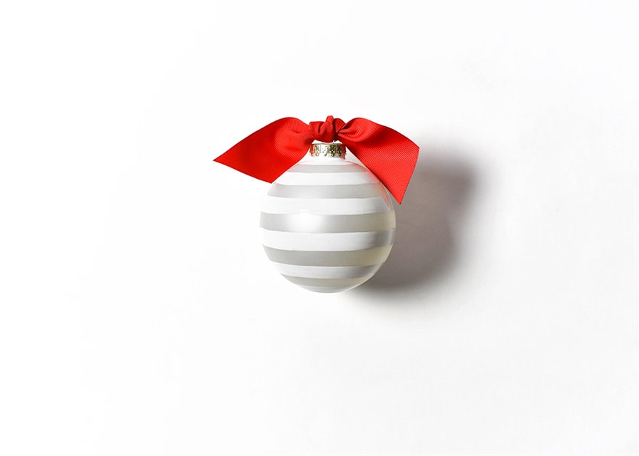 4" Glass Bauble