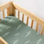 Ocean Waves Muslin All-Stages Bassinet Sheet