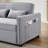 Stebbins 54'' Sofa Bed, Modern Velvet Convertible Loveseat Sleeper Sofa Couch with Adjustable Backrest-209501007