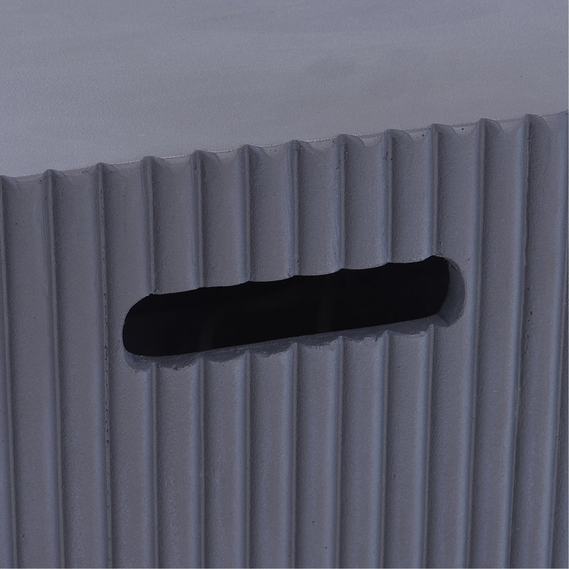 Foyer extérieur rectangulaire blanc de 48,2 po - 50 000 BTU (couvercle du réservoir non inclus), White