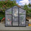 Ensemble de serre d'extérieur en polycarbonate 6 x 10 pi avec cadre en aluminium