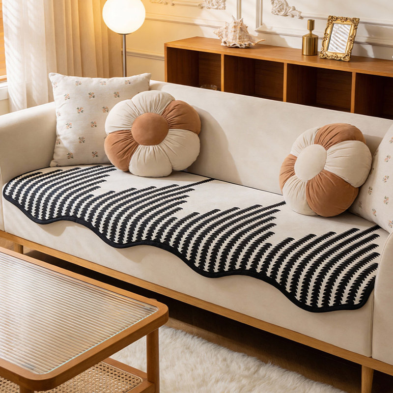 Sofa Slipcover, Black