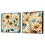 Chene - Ensemble de 2 collages carrés botaniques abstraits-102162773-102162778
