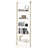 71''H X 23.6''W 5 Tier Ladder Bookcase-1837547731