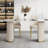 Light luxury texture dining table-696460179
