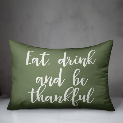 Reversible Throw Pillow