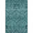 Premium Machine Washable Prisco Teal Rug-702493352