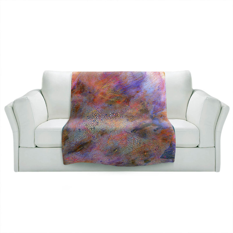 Hand Woven Throw Blanket, 51" x 60"