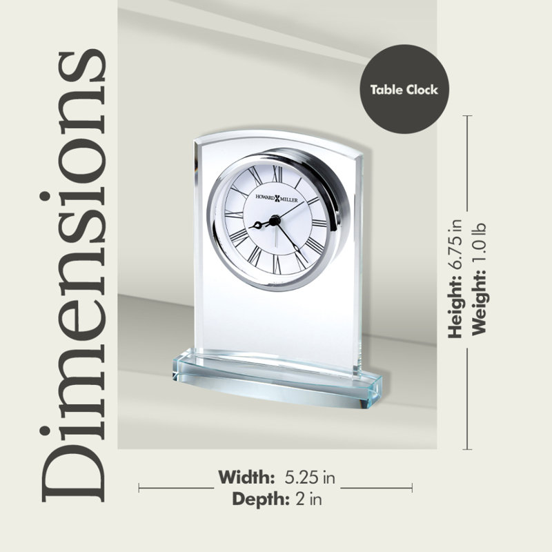 Talbot Tabletop Clock