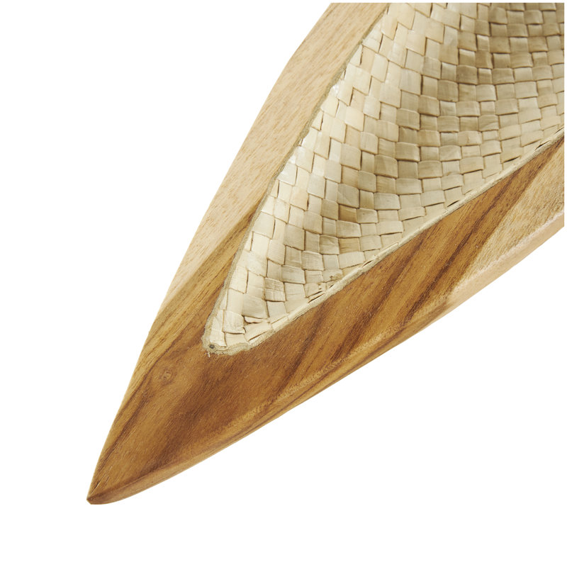 Plateau en bois de teck Cole and Grey