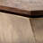 21" Brown Solid Wood End Table