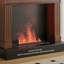 Humidificateur électrique pour cheminée 59,06 "Brown-1775384535