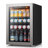 16.9 in. Single Zone 85-Cans Beverage Cooler Freestanding Compressor Frost Free Refrigerator Fridge in Stainless Steel