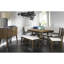 Table de salle à manger en cerisier de style moderne Mid-Century 54 po x P 34 po x 54 po x 34 po