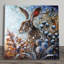 JUDITH YATES Farmhouse Wall Decor on Ceramic