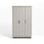Limestone 3 Door Manufactured Wood Wardrobe-321742542