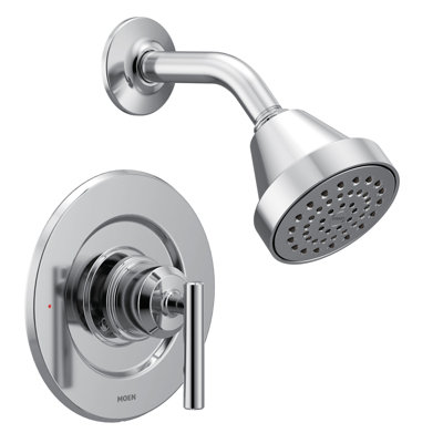 Garniture de douche moderne à équilibrage de pression Posi-Temp Moen Gibson Eco-Performance, valve requise