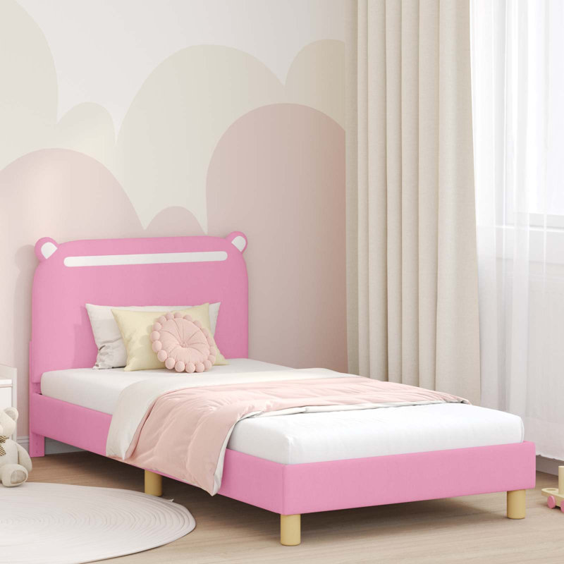 Bed Frame, Single (3'), Pink