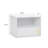 Crinole 2-Tier White Wall Mounted Floating Nightstand