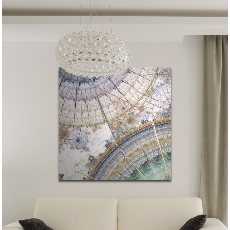 Horlogerie I - Impression sur papier, l 10 po x P 1,5 po, Toile tendue