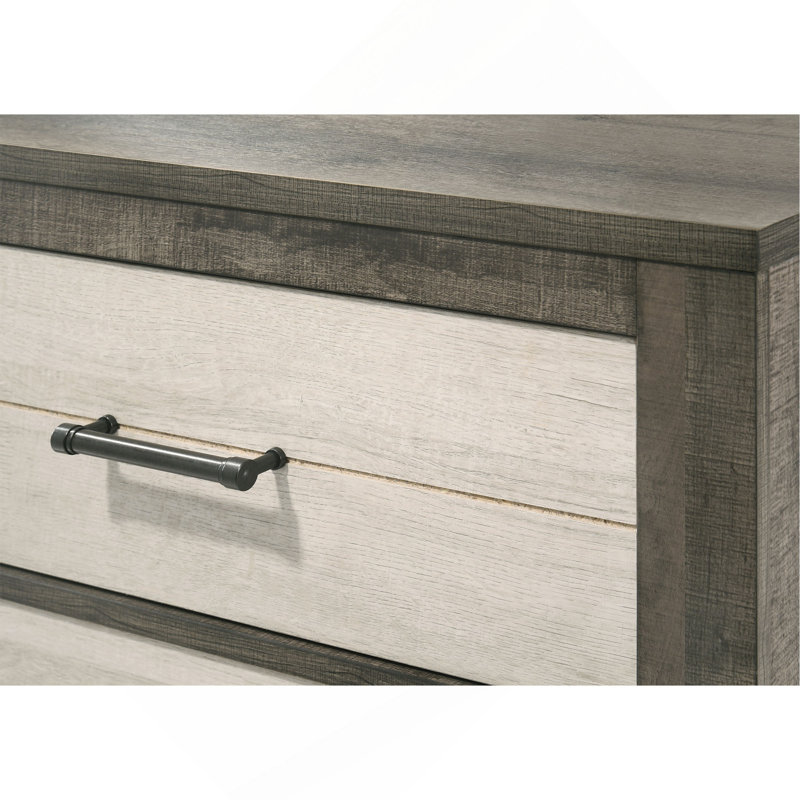 Poignée à tirer en métal à deux tons pour commode et commode 1 pièce