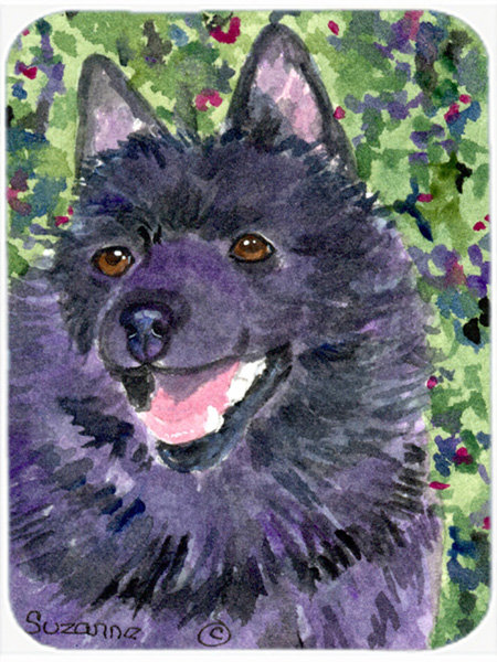 Caroline's Treasures Schipperke Glass Cutting Board