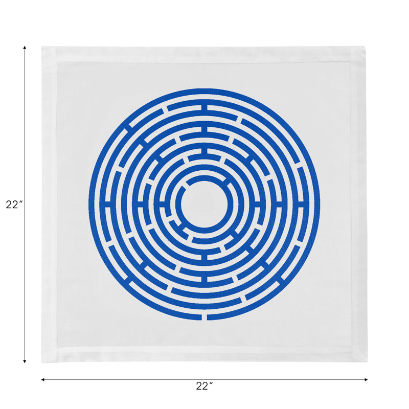 Constellations Maze Cotton Sateen Dinner Napkins
