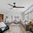 52" 3-Blade Matte Black LED Standard Ceiling Fan with Remote Control and Light Kit Included
