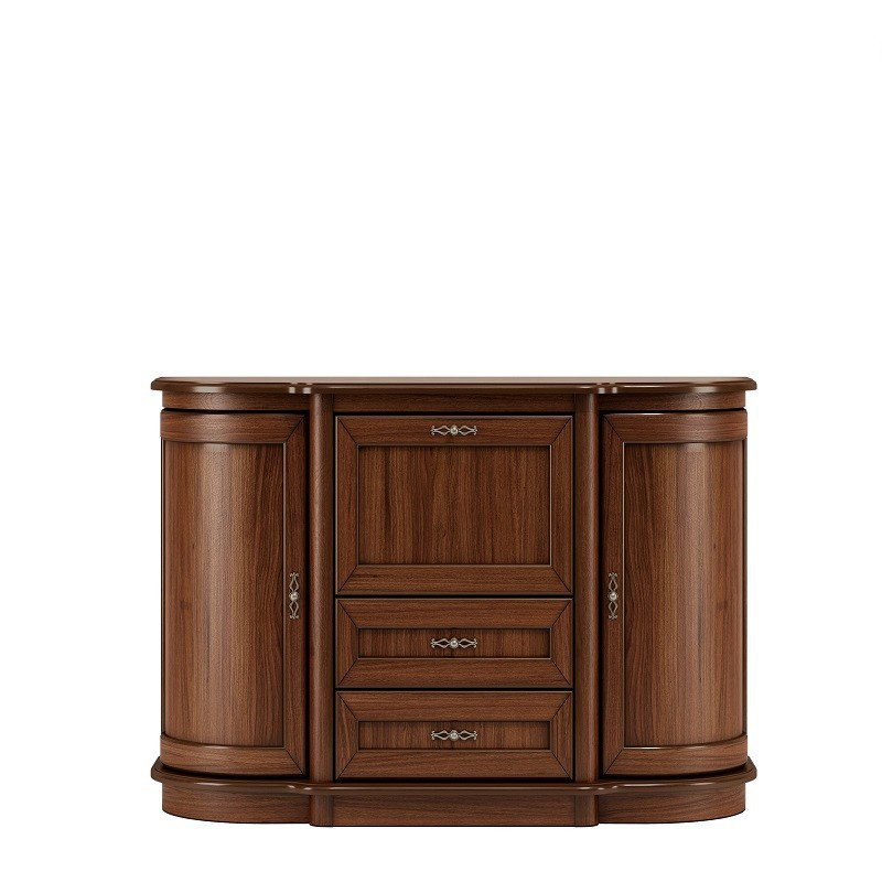 Desmine 136cm W 2 - Drawer Chest of Drawers