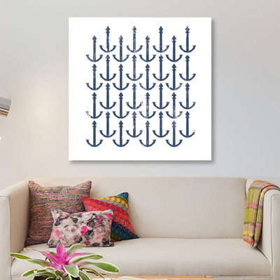 « anchors », impression sur toile