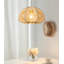 Lustre nordique à tissage en bois antique de style français-133228145