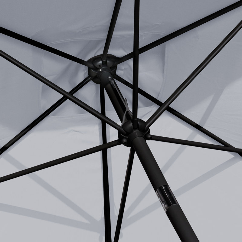 300cm Market Parasol, Grey