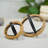 VIP Metal 6 in. Brown Orb Table Decor