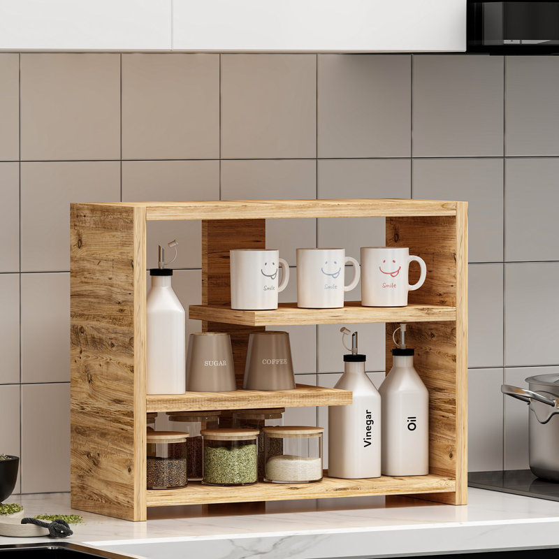 Locelso Floating Shelf, Natural