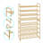 4 Tier Stackable Shoe Rack, Metal Wire Grid, Shoe Organizer Storage Shelf-1583446152