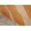 Field Wool Striped Area Rug in Cooper/Beige-14000908
