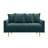 Madalinn 58'' Velvet Loveseat-1294829420