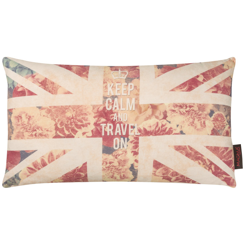 Cotton Reversible Throw Pillow