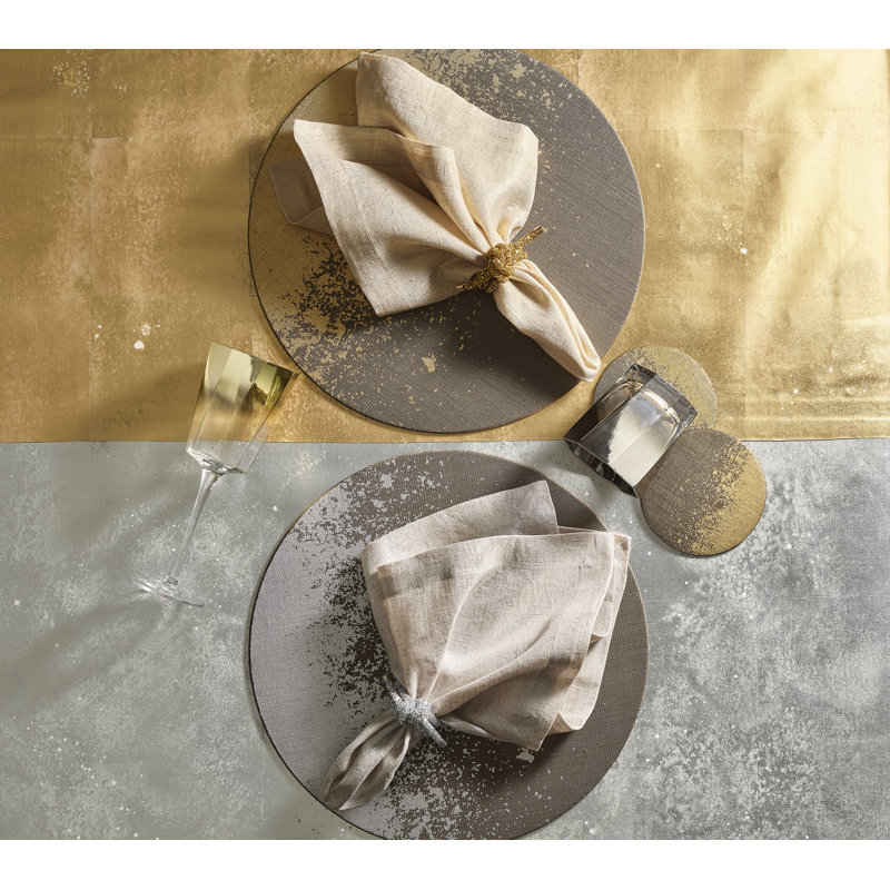 Glam Knot Napkin Ring, Silver