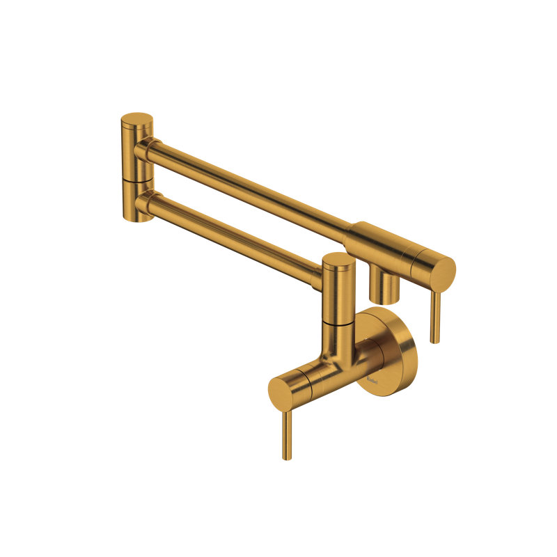 Azure Pot Filler, Brushed Gold