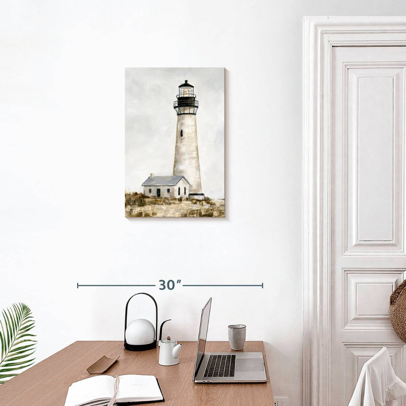 Rustic lighthouse ii Aletra, H 24 po x l 16 po