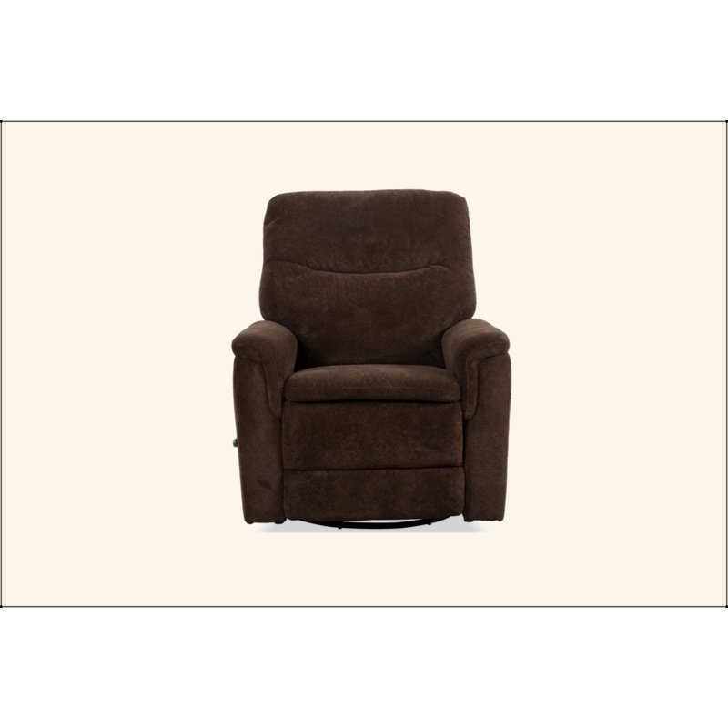 Fauteuil inclinable pivotant Cozy, Chocolat