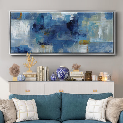 Blue Morning- Framed Canvas