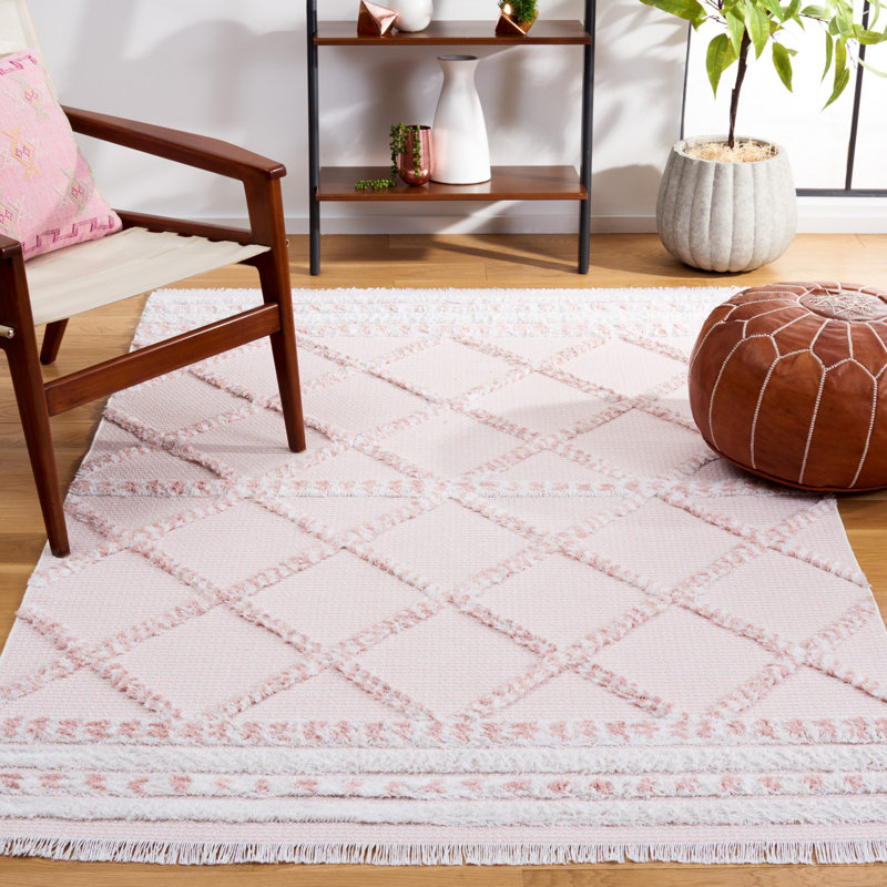 Tapis géométrique Abisoye Performance, Rectangle 6 pi 4 po x 9 pi 6 po