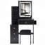 Table de chevet avec armoire de chevet-2023511391